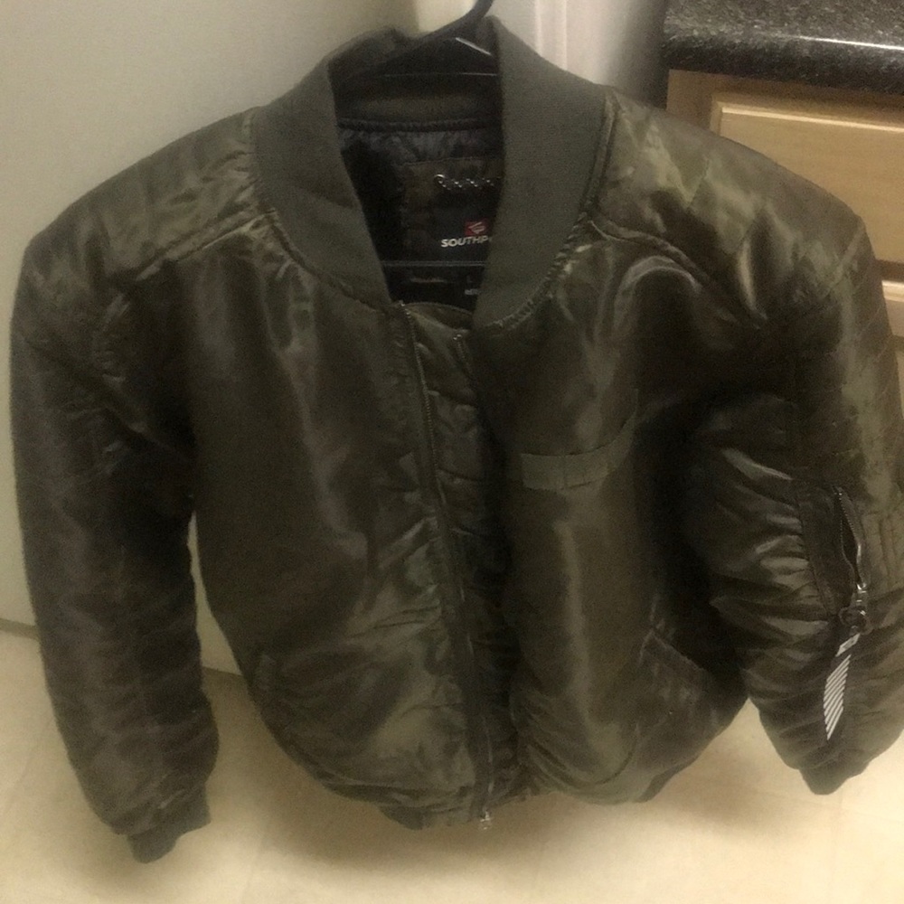 SouthPole Olive Green BOMBER Jacket